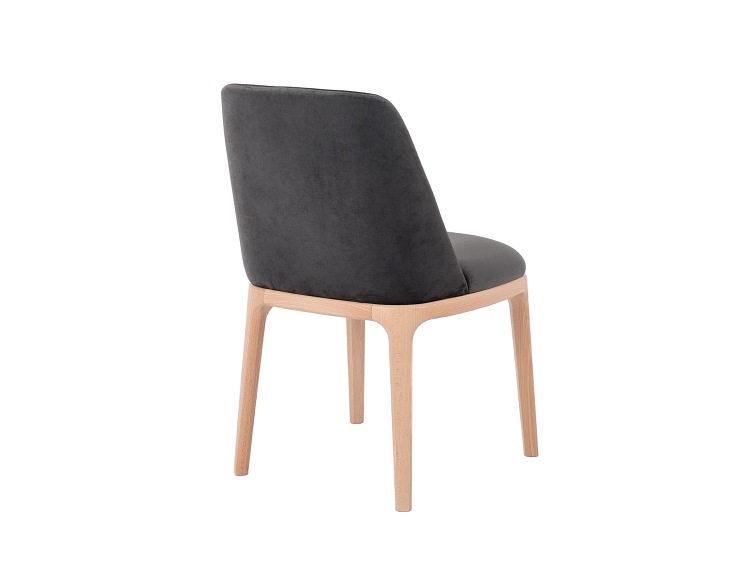 Krzesło LULU Szary Beż/Naturalny