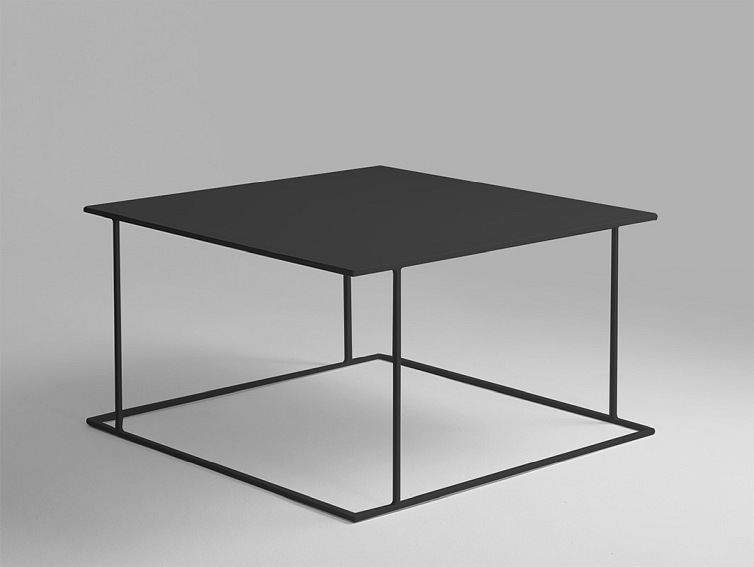 Stół Kawowy Walt Metal 80 Czarny