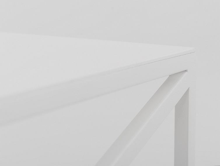 Stół Kawowy Memo Metal 100x60 Biały