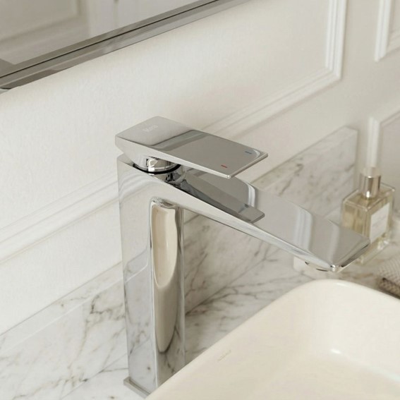 Bateria Umywalkowa Wysoka PRIME Chrom