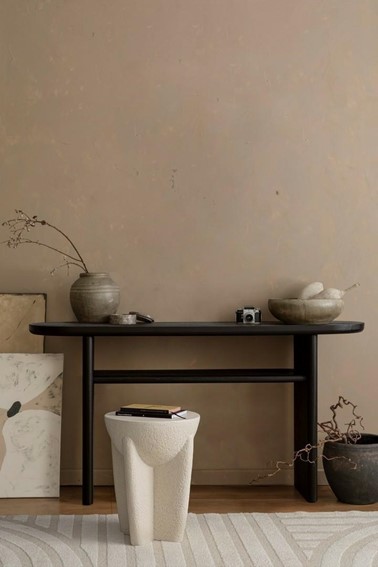 Stolik Kawowy CAESAR Fi38cm Biały