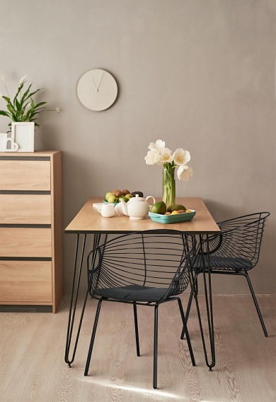 Krzesło Sligo 59x60x78 Czarny