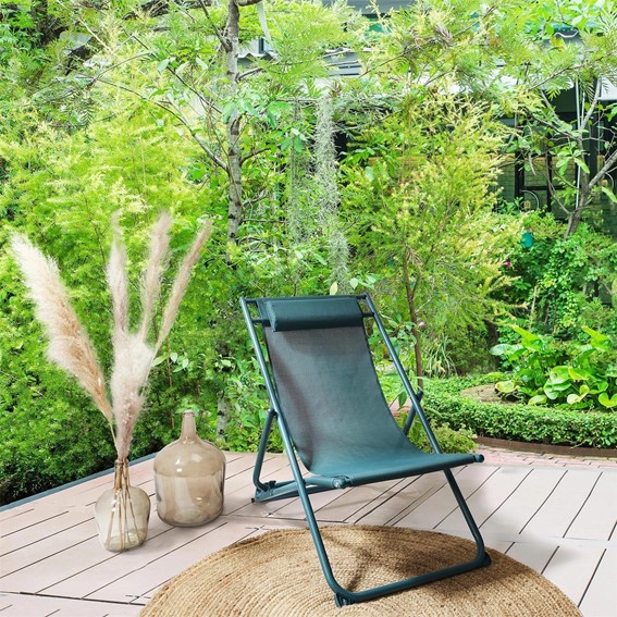 Leżak Ogrodowy CANARD Niebieski