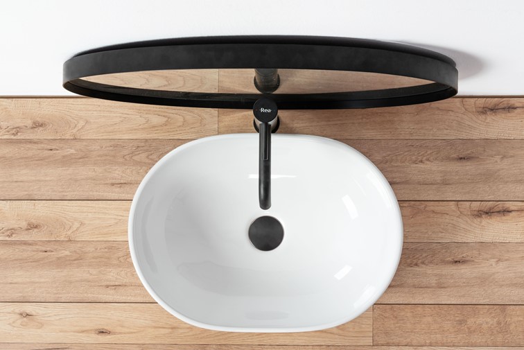 Umywalka Nablatowa AMELIA Biały