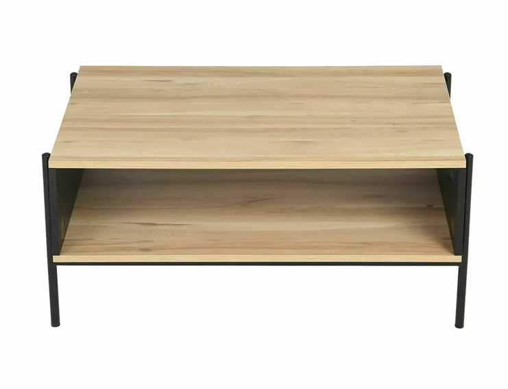 Ława KARINA A 60x90 Dąb/Czarny Mat