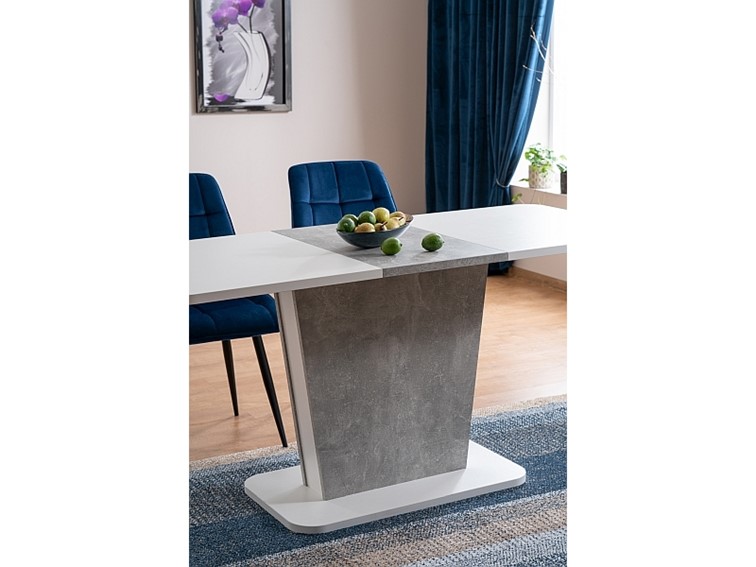 Stół Rozkładany CALIPSO (110-145)x68 Dąb Wotan/Szary