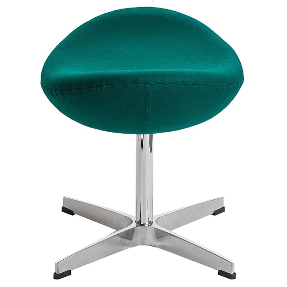 Podnóżek Jajo Zielony Ciemny Kaszmir 45 Premium