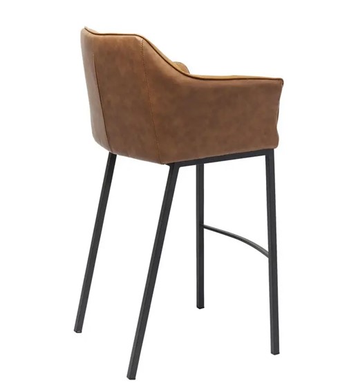 Krzesło Barowe THINKTANK 2 Brązowe