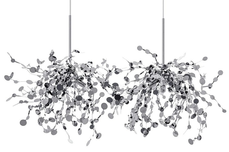 Lampa wisząca MONETE Chromowany