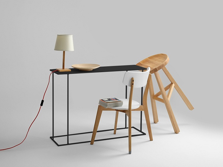 Konsola WALT Metal 100x30 Czarny