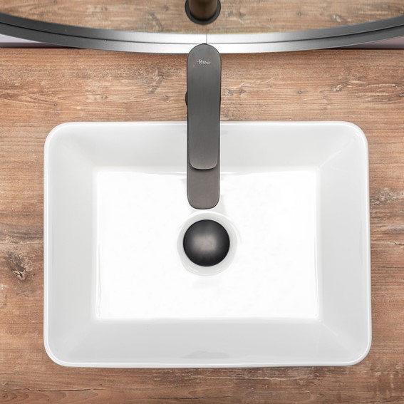 Umywalka Nablatowa ANITA MINI Biały