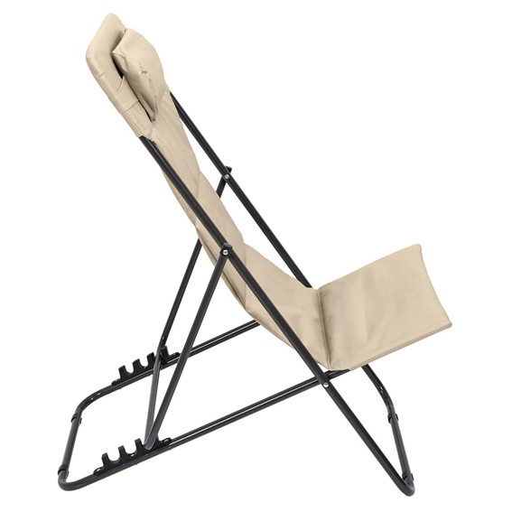 Leżak Ogrodowy GRUE Beżowy