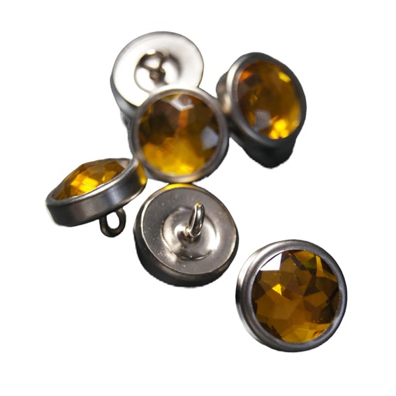 Guziki TTKD.03 18 szt. Żółty