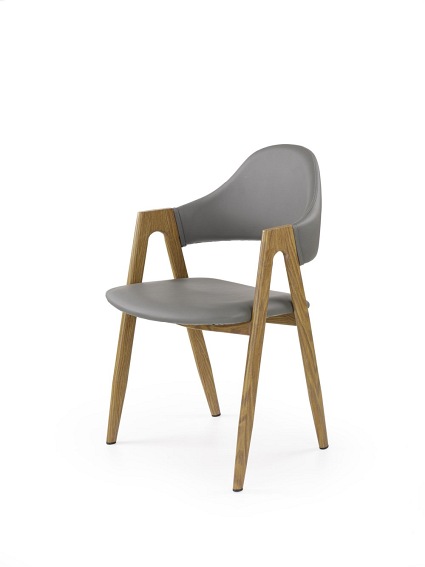 Krzesło K247 Popiel/Dąb Miodowy