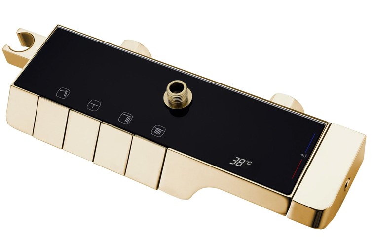 Zestaw Natryskowy ROB z Termostatem Złoty