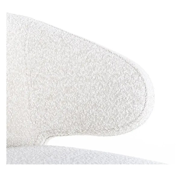 Krzesło Barowe INDIGO BOUCLE 78 Biały