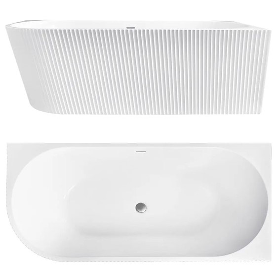 Wanna Narożna WENUS 170 P Biały