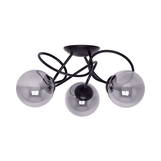 Lampa Sufitowa RUBI K-5116 Czarny/Grafitowy