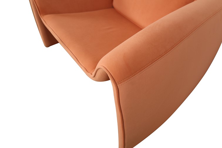 Fotel NUA N78-30 Pomarańczowy