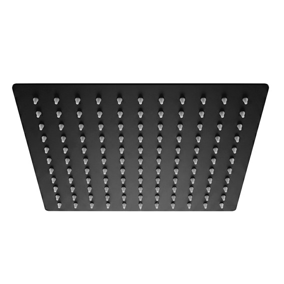 Deszczownica Kwadratowa JS-P015B 25cm Czarny