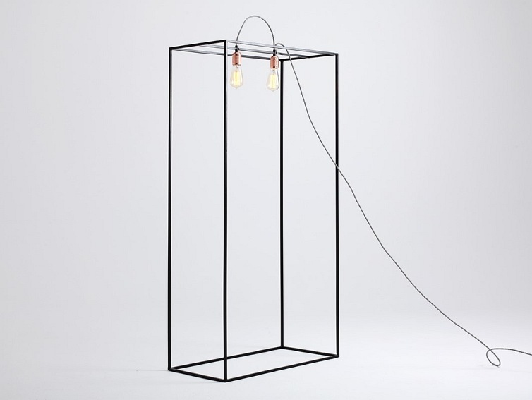 Lampa Podłogowa METRIC FLOOR M Czarny