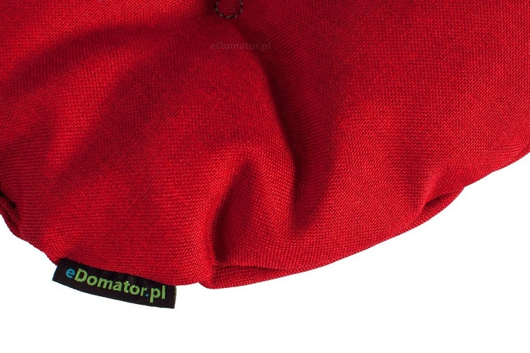 Poduszka na Krzesło KAMILA 40cm Czerwony