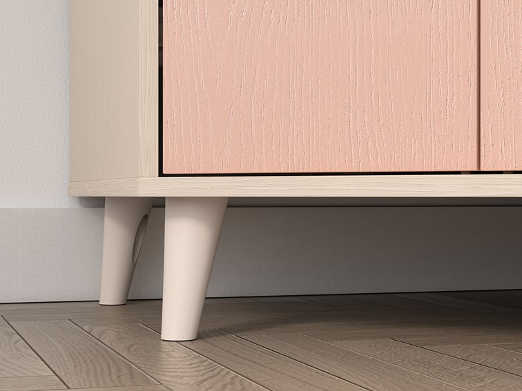 Szafa MEVEL 01 Beżowy/Róż