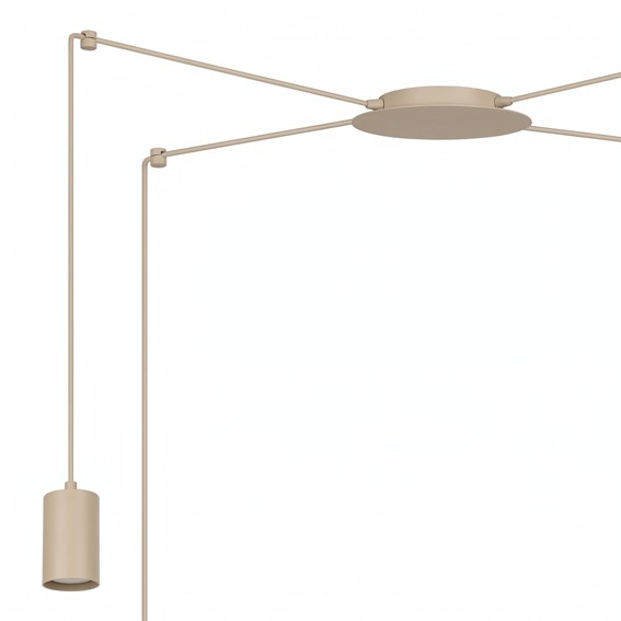 Lampa Wisząca TRAKER 4 Beżowy