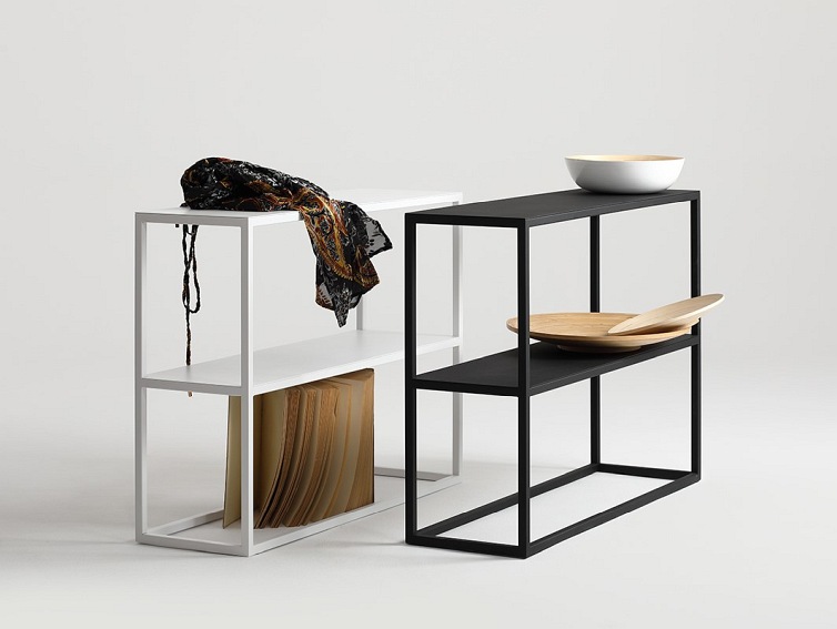 Konsola JULITA METAL 75-2F