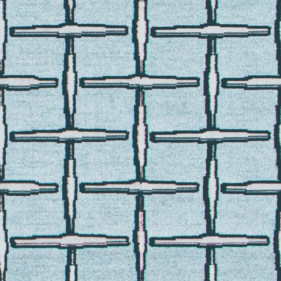 Tkanina Balzac 75 Niebieski (1 mb)