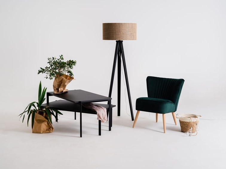 Stół Kawowy BORGE 100x60 Czarny