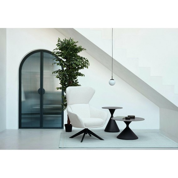 Stolik Kawowy JOONA fi70 Czarny