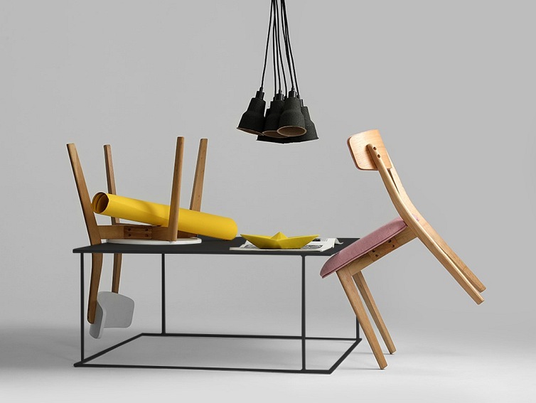 Stół Kawowy Walt Metal 100x100 Czarny