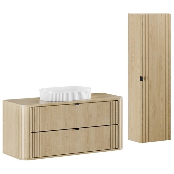 Zestaw Meblowy OVALIA 120cm Dąb Cremona