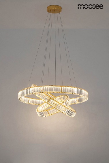 Lampa Wisząca LIBERTY TRIPLES Złoty