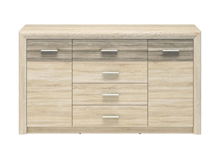 Komoda CASTEL 08 Sonoma/Truflowy