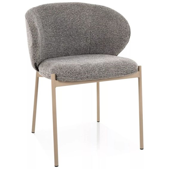 Krzesło KIOTO Szary/Kaszmir