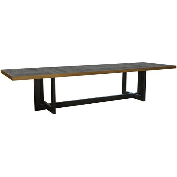 Stół CAMBON 320x110 Czarny/Naturalny