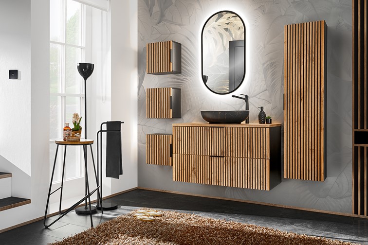 Umywalka Nablatowa MONA-MB12 Czarny