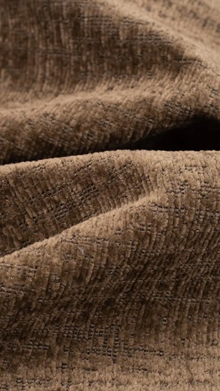 Tkanina TRESOR 43 Czekoladowy (1mb)