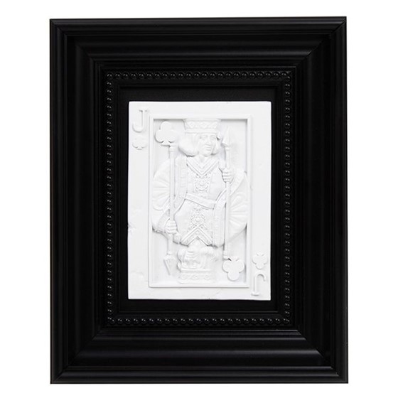 Obraz SHP JACK 22x26cm Biały/Czarny