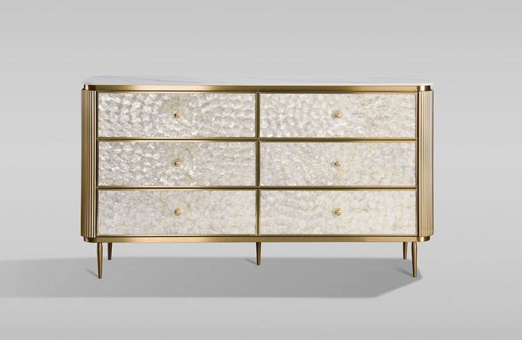 Komoda STILIG ST910 Złoty