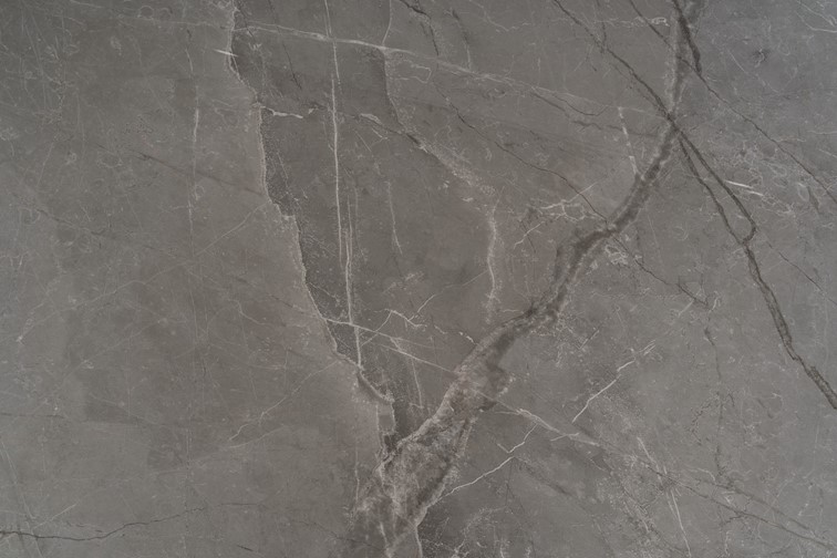 Stół MURANO fi120 Czarny/Szary Efekt Marmuru