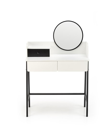 Konsolka AGNES Czarny/Biały