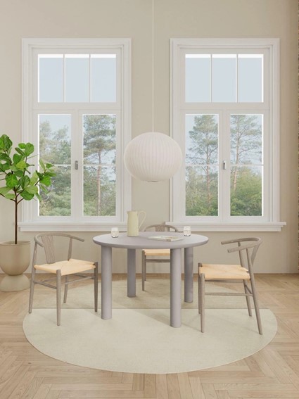 Stół MAGEE fi120 Szary