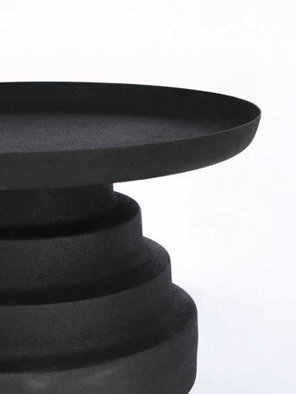 Stolik Kawowy AMBA Fi40cm Czarny