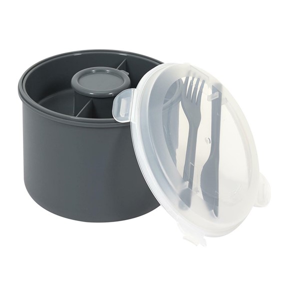 Lunch Box ROUND 1,4l Antracytowy