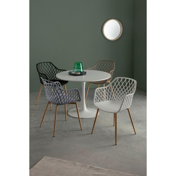 Krzesło OPTIK Czarny