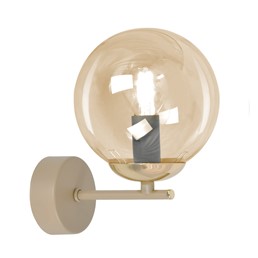 Kinkiet FELIX K-5785 Bursztynowy/Beż