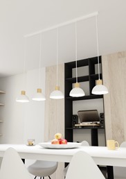 Lampa Wisząca SECO 5 Biały